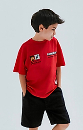 MINECRAFT T SHIRT 𝐎𝐕𝐄𝐑𝐒İ𝐙𝐄 𝐊𝐀𝐋𝐈𝐏