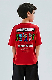 MINECRAFT T SHIRT 𝐎𝐕𝐄𝐑𝐒İ𝐙𝐄 𝐊𝐀𝐋𝐈𝐏
